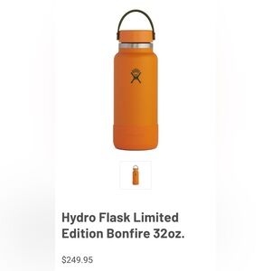 Hydro Flask Bright Orange Bottle